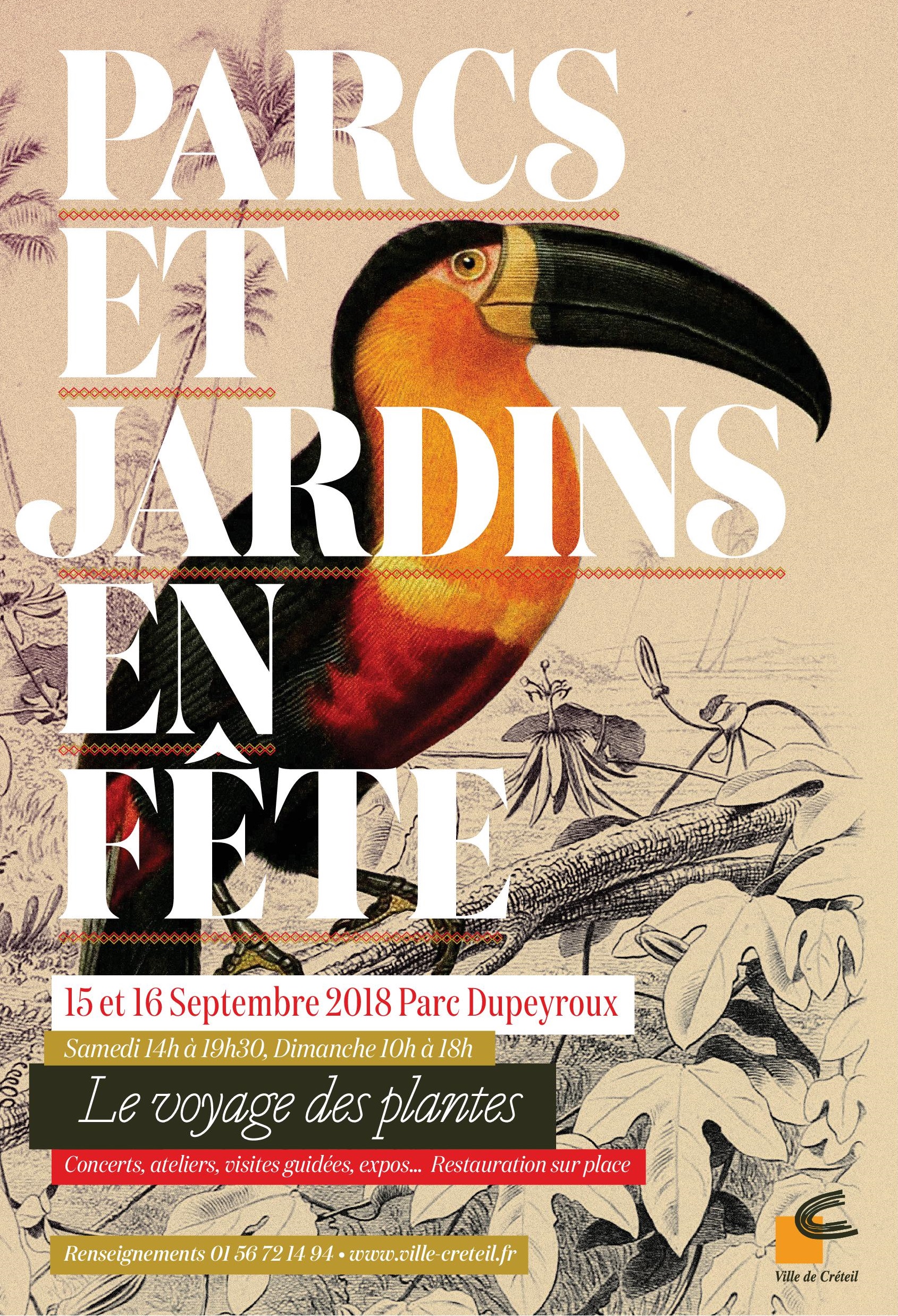 Doucho au Parc et Jardins en Fête à Créteil