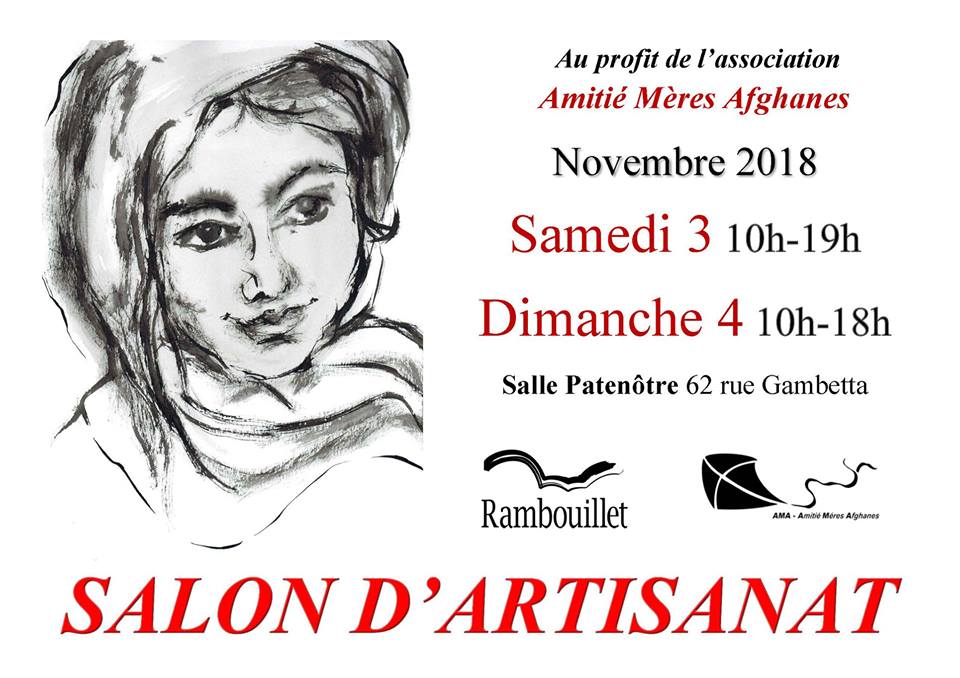 Expovente à Rambouillet avec l&rsquo;association Amitiés Mères Afghanes