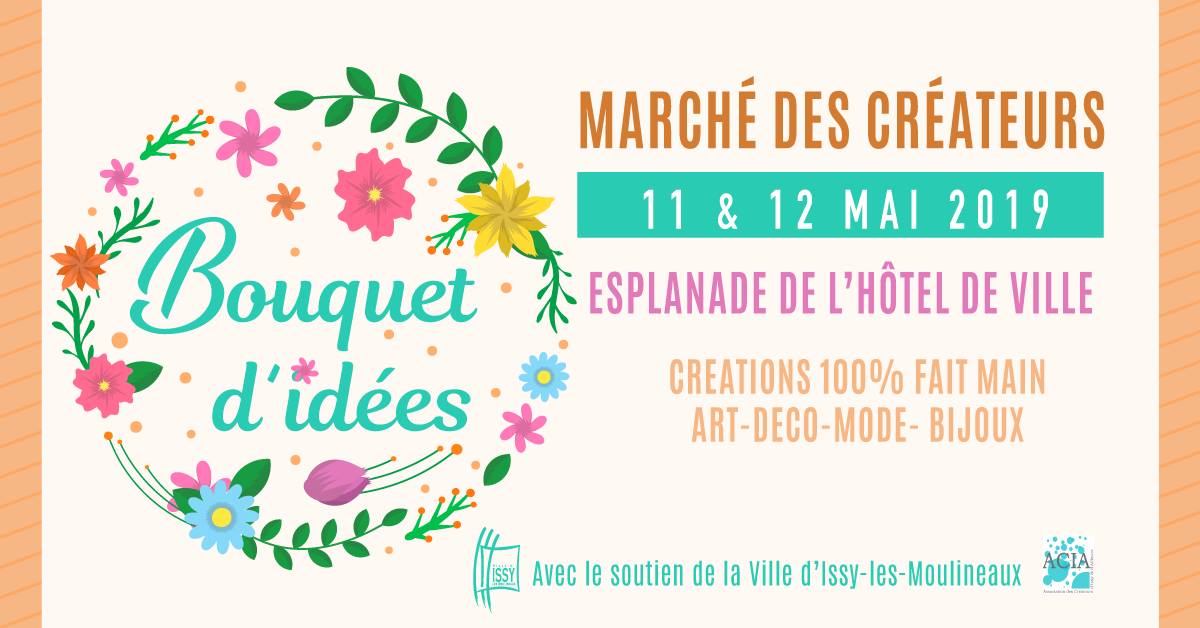 Marché des Créateurs à Issy les Moulineaux