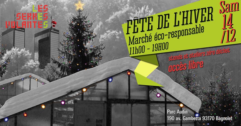 Heureuse de vous annoncer que DOUCHO sera au Marché des Serres Volantes le 14 décembre 2019