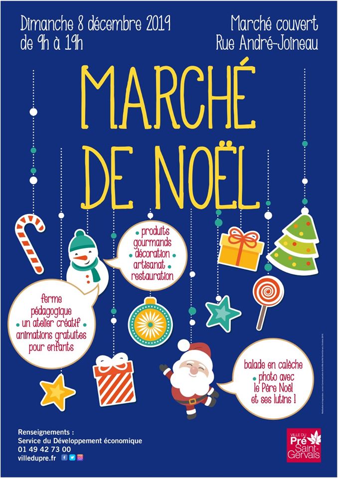 Marché de Noël du Pré Saint Gervais