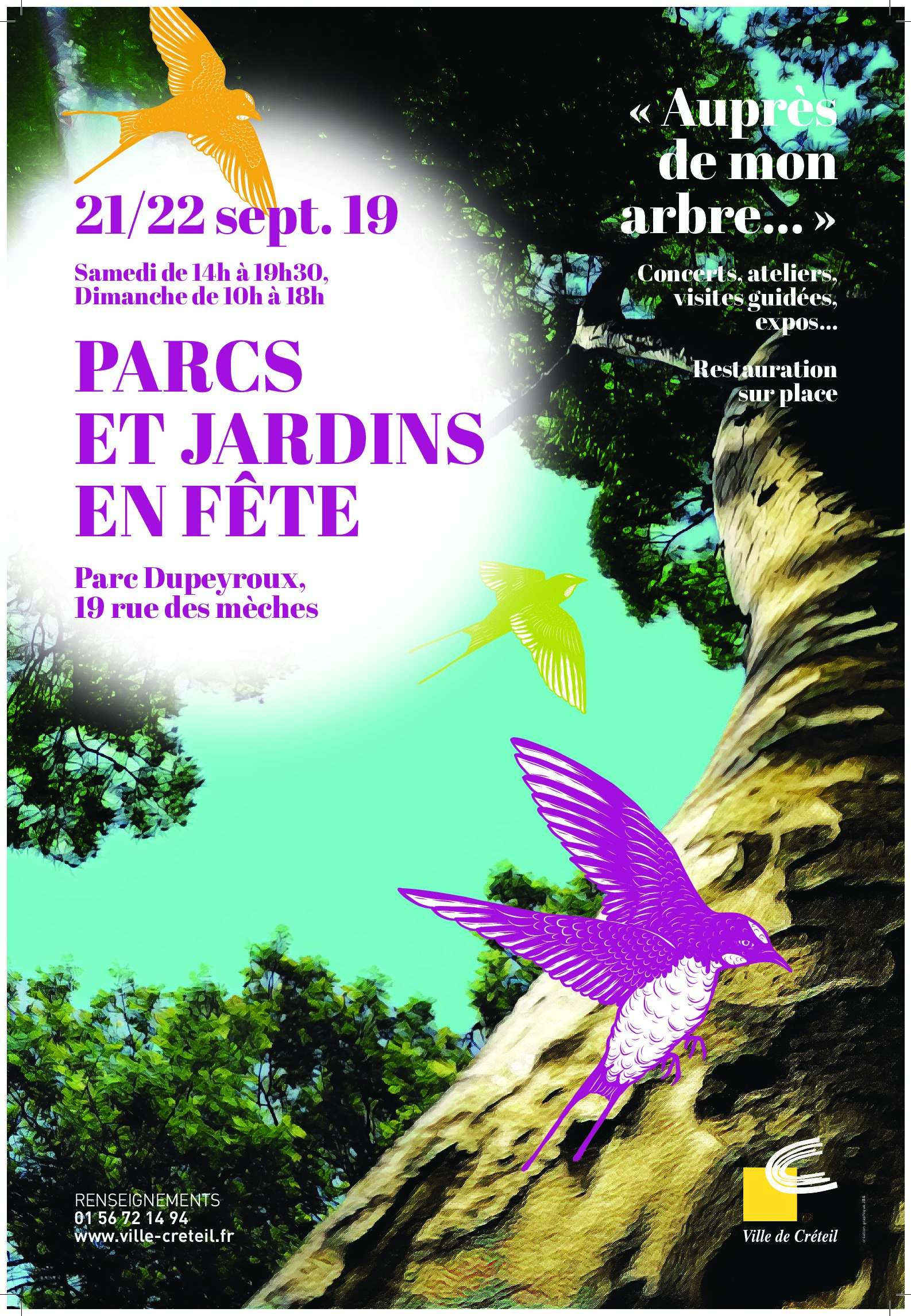 Doucho participe à Parcs et Jardins en fête