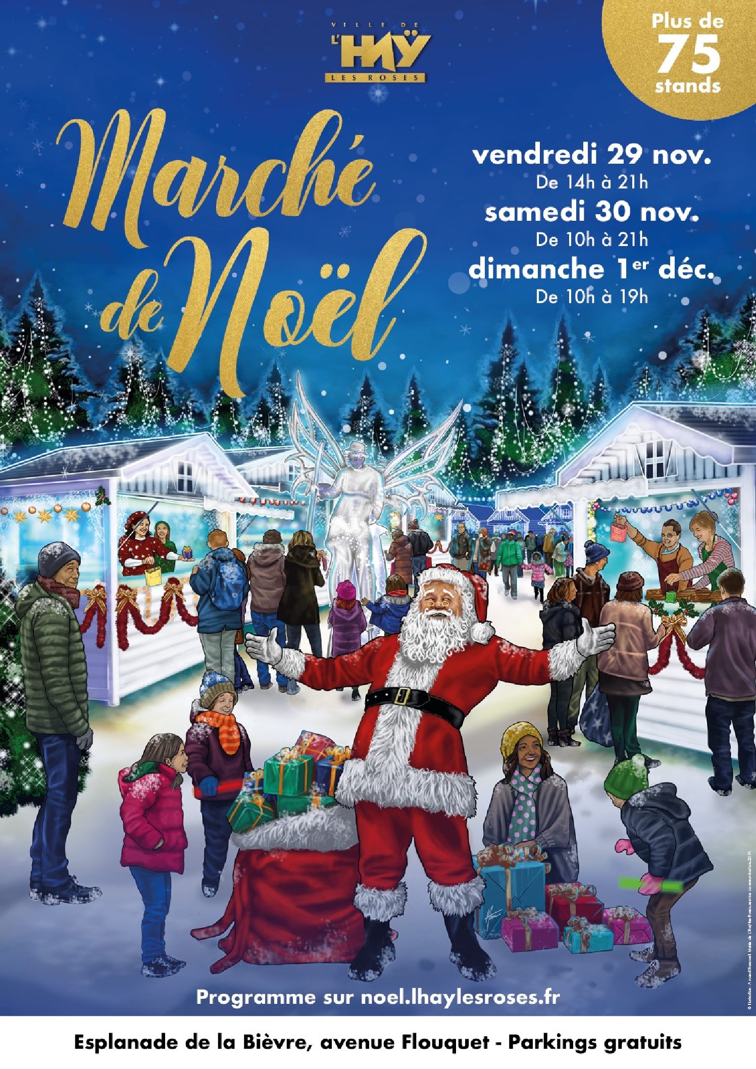 Doucho au marché de Noël de L&rsquo;Häy Les Roses